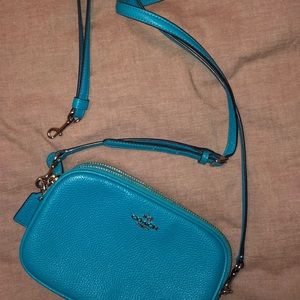 Authentic Teal Coach Bag